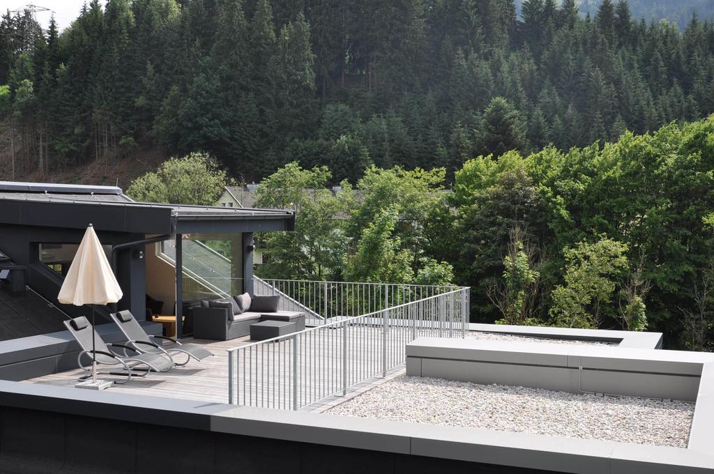 Appartement Kitzbühel mit Dachterrasse Buitenkant foto