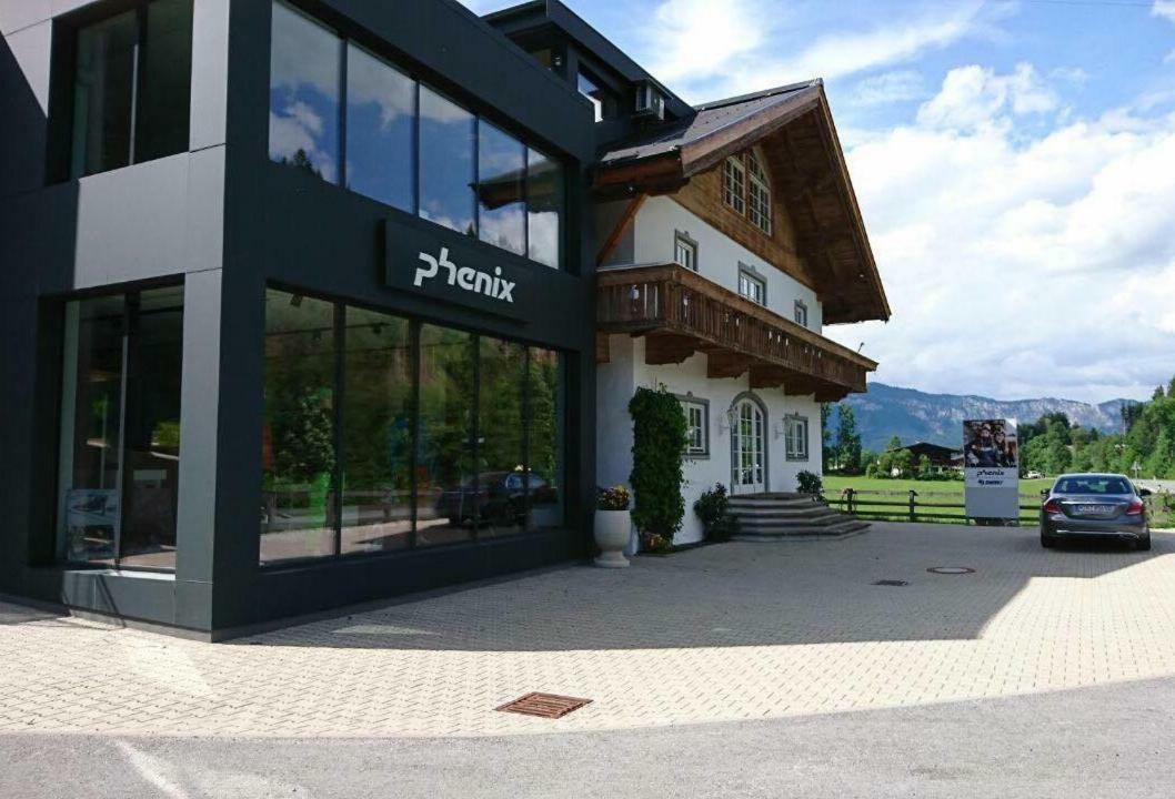 Appartement Kitzbühel mit Dachterrasse Buitenkant foto