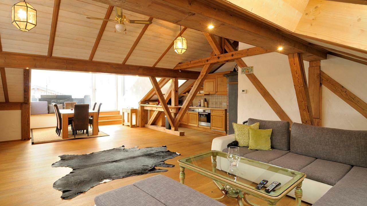 Appartement Kitzbühel mit Dachterrasse Buitenkant foto