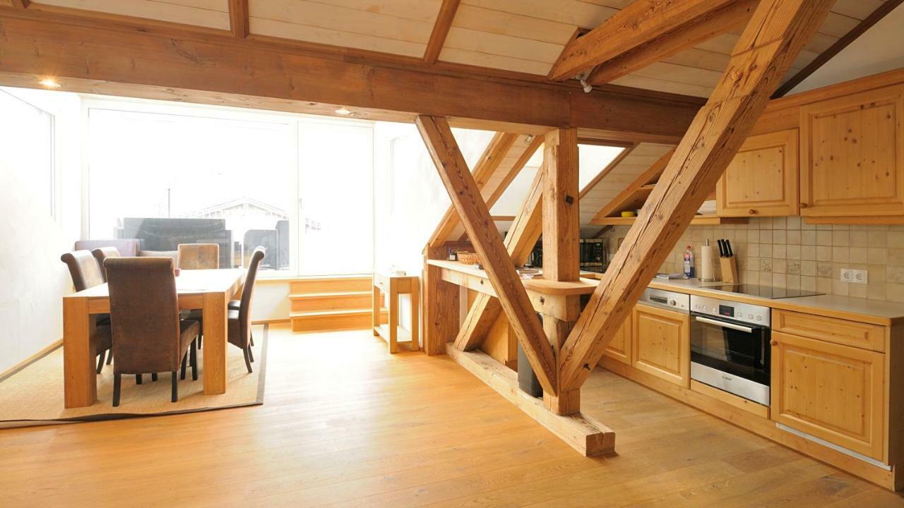 Appartement Kitzbühel mit Dachterrasse Buitenkant foto